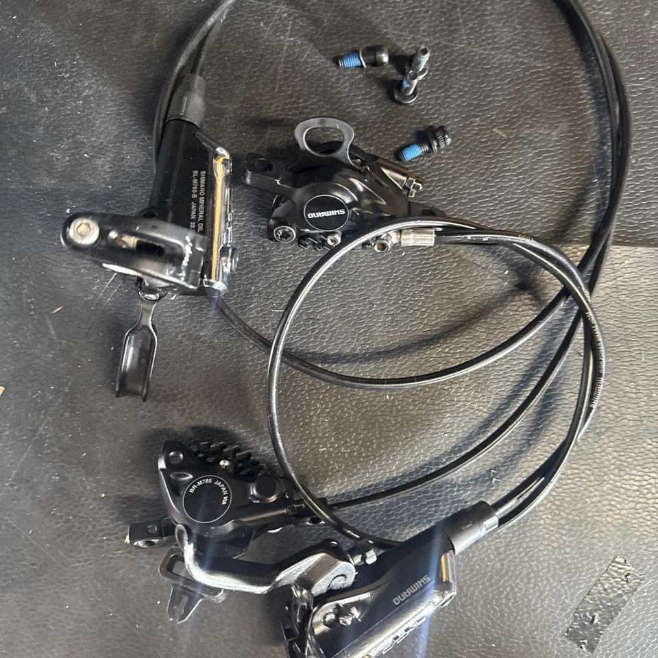 Shimano Deore XT BL-M785 Hydraulic Disc Brake Set Silver - Image 1 of 4