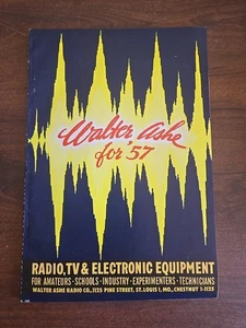 Vintage 1957 Walter Ashe Electronics Catalog - Picture 1 of 4