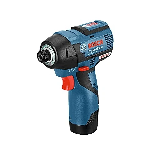 Bosch 10.8V cordless impact driver with 2 batteries,charger,case GDR10.8V-EC - Image 1 of 4
