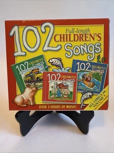 New 102 Children's Songs by Twin Sisters 3 discs Music CDs Volume 1-3 2002 - Picture 1 of 4