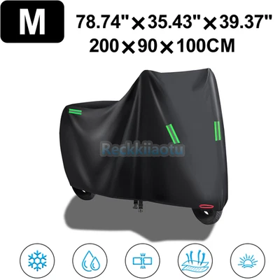 Cubierta impermeable para moto scooter M para Honda Yamaha Zuma Suzuki Vespa 50~150cc Foto 1 de 4