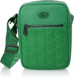 [Lacoste] Monogram shoulder bag NH4486MR Green - Picture 1 of 5