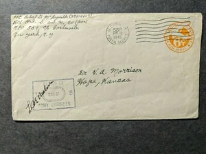 APO 559 ELVEDEN, ENGLAND 1945 Censored WWII Army Cover 1601 ORD S & M Co APO 589 - Picture 1 of 2