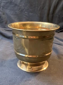 Vintage Brass Bowl Approx. 4.75” Wide 4“ Tall India - Picture 1 of 7