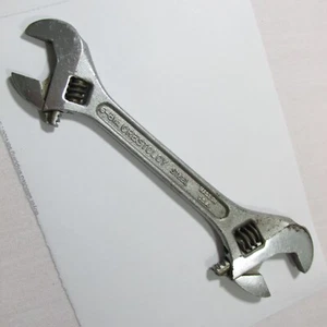 Llave ajustable de doble extremo vintage Crescent Crestoloy 6-8 pulgadas ¡EE. UU.! - Imagen 1 de 14