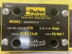PARKER D05 Directional Control Valve: D3W009CNYW - Picture 1 of 6