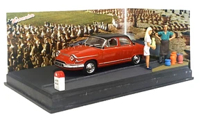PANHARD PL17 - LES POTERIES D'ACCOLAY ROUTE BLEU DIORAMA IXO / ALTAYA - 1/43 - Imagen 1 de 3