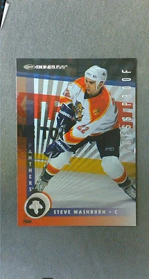 1997-98 Donruss Silver Press Proof #115 Steve Washburn Panthers - Image 1 of 2