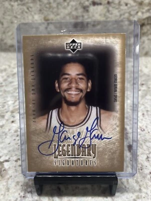 2000-01 ВЕРХНЯЯ ПАЛУБА ЛЕГЕНДАРНЫЕ ПОДПИСИ ДЖОРДЖ ГЕРВИН АВТОГРАФ - Изображение 1 из 2