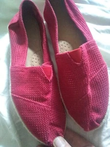 Ladies Espedrille Shoes Size 8 - Picture 1 of 9