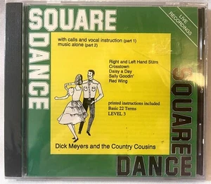 New Sealed CD ~ Dick Meyers and the Country Cousins Square Dance Level 3 w/Calls - Picture 1 of 3