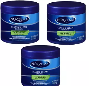 BL Noxzema Moisturizing Cleansing Cream 12oz each *Three Pack* - Picture 1 of 1