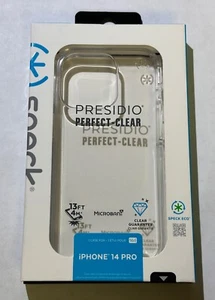Open Box Speck Presidio Perfect-Clear Case for iPhone 14 Pro (6.1") - Photo 1 sur 4