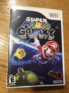 Super Mario Galaxy (Nintendo Wii, 2007) Solo funda y manual - Imagen 1 de 4