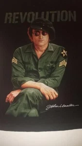 John Lennon Army Revolution mittleres T-Shirt Beatles Classic Rock 1998 - Bild 1 von 9