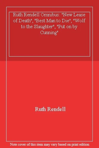 Ruth Rendell Omnibus I By Ruth Rendell - Image 1 of 1