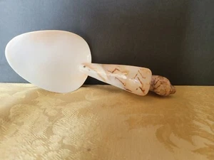 Vintage Natur Muschel - Kaviar / Schöpfkelle / Löffel - Sommer & Strand Motiv - Bild 1 von 8