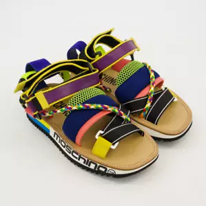 Sandalias MOSCHINO multicolores con tiras - Reino Unido 10 / UE 43 - £545 - Imagen 1 de 17