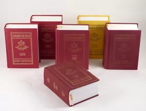 Almanach de Gotha jährliche genealogische Referenz Menge 6 ~1998-2004 London - Bild 1 von 19