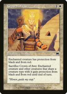 1x Crown of Awe - LP - Onslaught - SPARROW MAGIC mtg - Picture 1 of 1