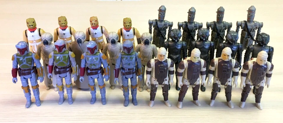 De colección 1979-1982 Star Wars Bounty Hunter *TÚ ELIGES* Kenner Boba Fett 4-LOM Foto 1 de 1