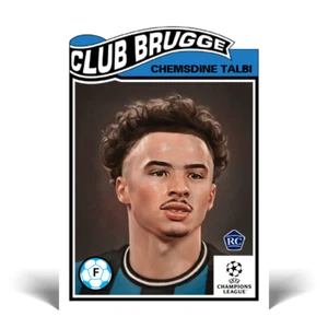 Topps UCL Living Set - Card 784 - Chemsdine Talbi - Club Brügge - Picture 1 of 2