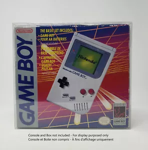 BOX PROTECTOR FOR NINTENDO GAMEBOY ORIGINAL PINK PURPLE VARIANT CONSOLE CLEAR PL - Picture 1 of 3