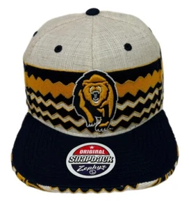 Zephyr NCAA California Golden Bears RARE “Zukente” Flat Bill SnapBack Hat NWT - Picture 1 of 5