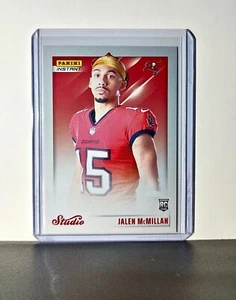 Jalen McMillan 2024 Panini NFL Studio Rookies #9 Card Buccaneers 1/1672 - Picture 1 of 6