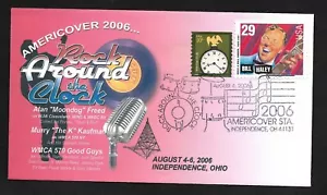 #2725 Bill Haley on #3762 Rock Around the Clock FDC by Therome Americover Sta. - Picture 1 of 2