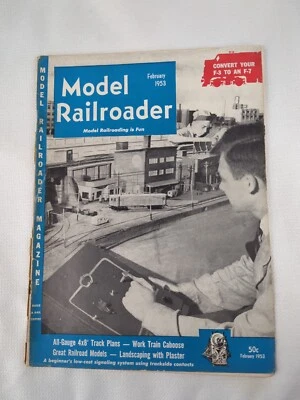 Railroad Model Craftsman February 1953 Vol. 20 No. 2 (WF) - Image 1 of 4