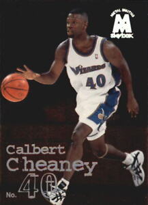 1998-99 SkyBox Molten Metal Wizards Basketball Card #6 Calbert Cheaney