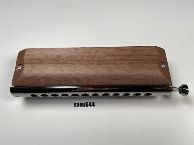 SUZUKI G-48W-C Armónica Cromática Serie Gregoire Cubierta Madera Modelo Foto 1 de 4