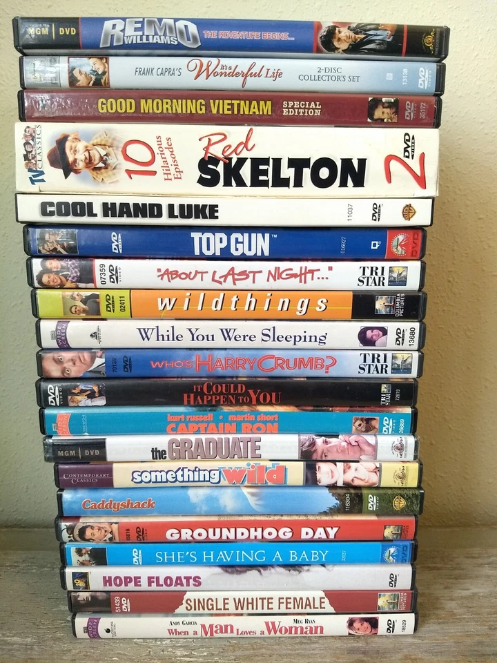 1980s and more 20 DVD MOVIE LOT COMEDY DRAMAS ACTION Remo Caddyshack wild things Foto 1 de 1