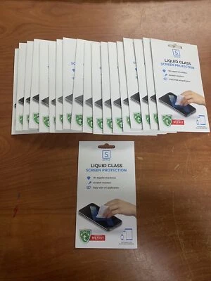 LOT OT 19-Mobile Simple Universal Liquid Glass Wipe Screen Protec - Made In USA - Image 1 of 2