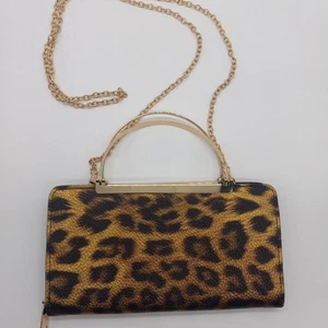 Bolso sin asas/bolso de hombro Cheeta para mujer monederos de boda bolsos de noche - Imagen 1 de 9