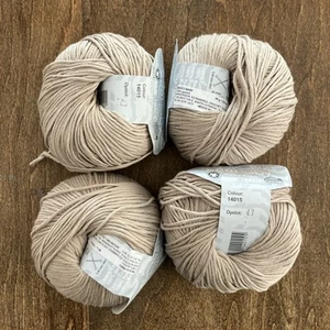Debbie Bliss ECO BABY Prints FAIR TRADE yarn Stone 14015 Lot 4 Organic - Picture 1 of 8