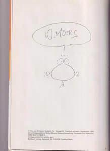 Originalzeichnung Walter Moers signiert im Comic "HuHu!" 1. Auflage Bleistift - Bild 1 von 3