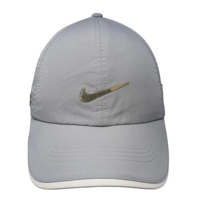 Nike Golf Swoosh Gorra con Correa Gris Talla Única Corte Láser Ajustable Foto 1 de 4