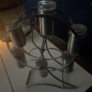 Gewürzt Set Aus Edelstahl Karussell  - Bild 1 von 7