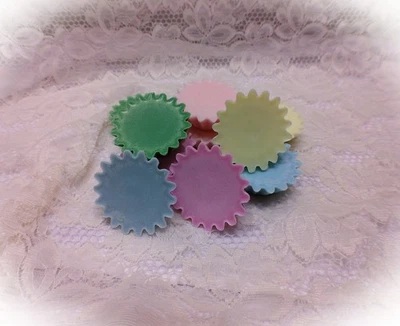 Soy Wax melts~ tarts~ fluted regular~ scent CHOICE~ 6 oz~ FREE ship~190+ scents - Image 1 of 3