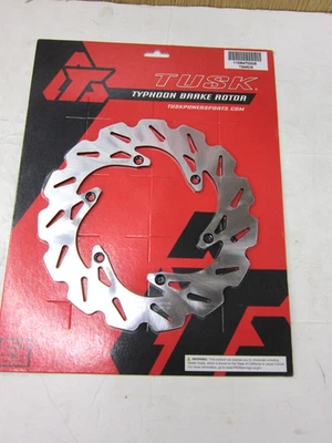 Tusk Typhoon Steel Rear Brake Rotor Fits KTM HUSQVARNA HUSABERG GAS GAS - Image 1 of 4