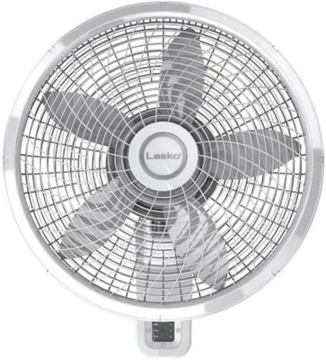 Lasko Lasko-18 Oscillating Wall-Mount W/Remote, 3-Speed (M18950) Household Fans - Image 1 of 2