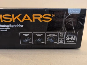 Fiskars Comfort Oszillierender Regner S–L, Inkl. Filter Sprinkler für 300-500 m² - Bild 1 von 12