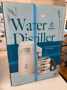 NEW - Megahome Water Distiller - White with Glass Collection - Picture 1 of 3
