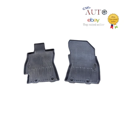 Tapetes de assoalho de borracha 2015-2019 Subaru Outback e Legacy para todas as condições climáticas SOMENTE FRENTES FABRICANTE DE EQUIPAMENTO ORIGINAL - Imagem 1 de 4