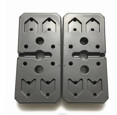 Weider Pro Power 12.5 Lbs Vinyl Rectangle Weight Plates Stackable Set Of 2 - Image 1 of 4