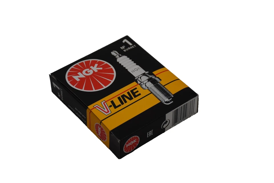 NGK Zündkerzen 4 x V-LINE Nr. 1 für Audi, Seat, VW BUR6ET - Image 1 of 1