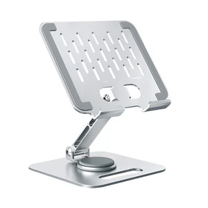 Support Ordinateur Portable En Alliage D'Aluminium, Riser Ergonomique, Support Tablette, K4664 - Photo 1/9