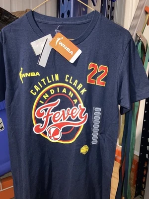 WNBA Caitlin Clark Indiana Fever GAMEDAY SOLD shirts Bet On Women WNBPA NWT  S,M - Image 1 of 4
